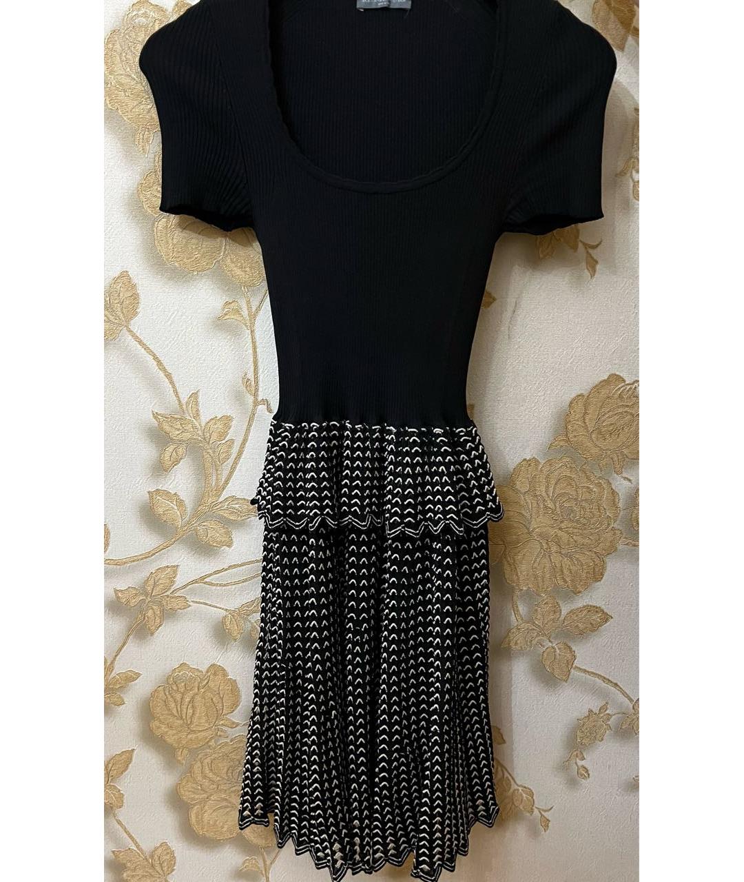 ALEXANDER MCQUEEN Черное платье, фото 9