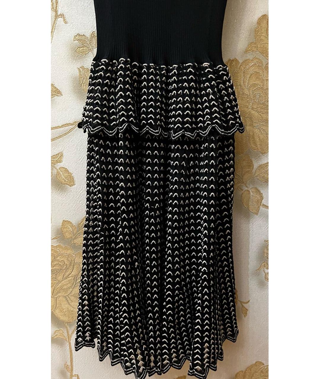 ALEXANDER MCQUEEN Черное платье, фото 7