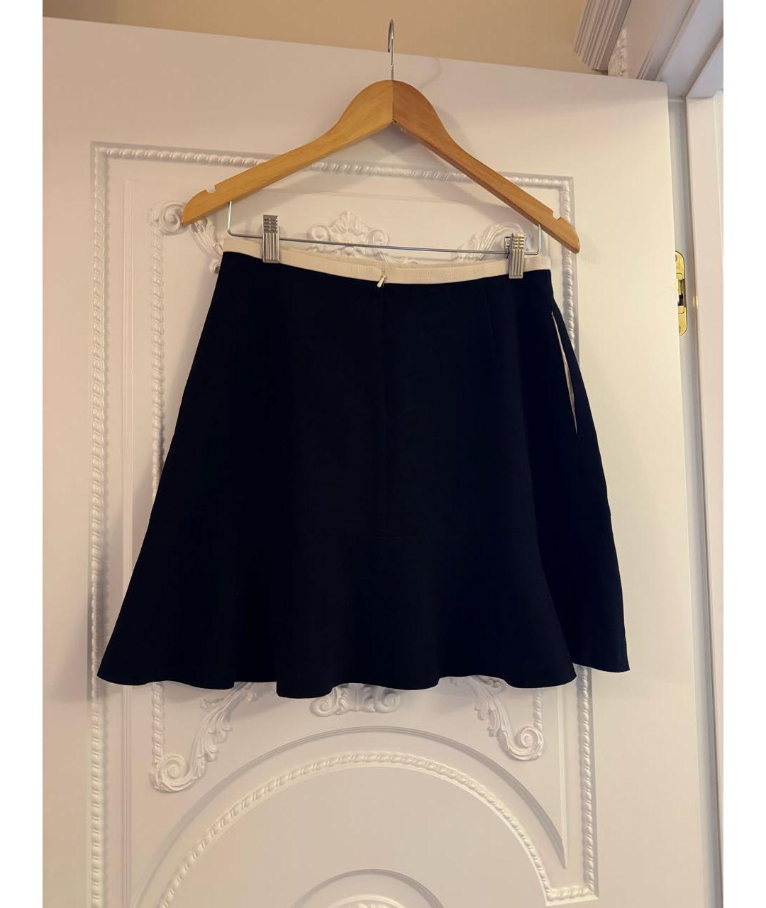 SEE BY CHLOE Черная полиэстеровая юбка мини, фото 2