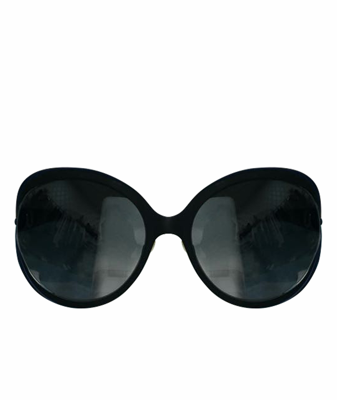 CHRISTIAN DIOR PRE-OWNED Темно-синие пластиковые солнцезащитные очки, фото 1