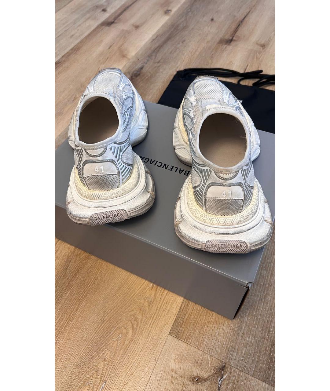 BALENCIAGA Бежевые кроссовки, фото 4