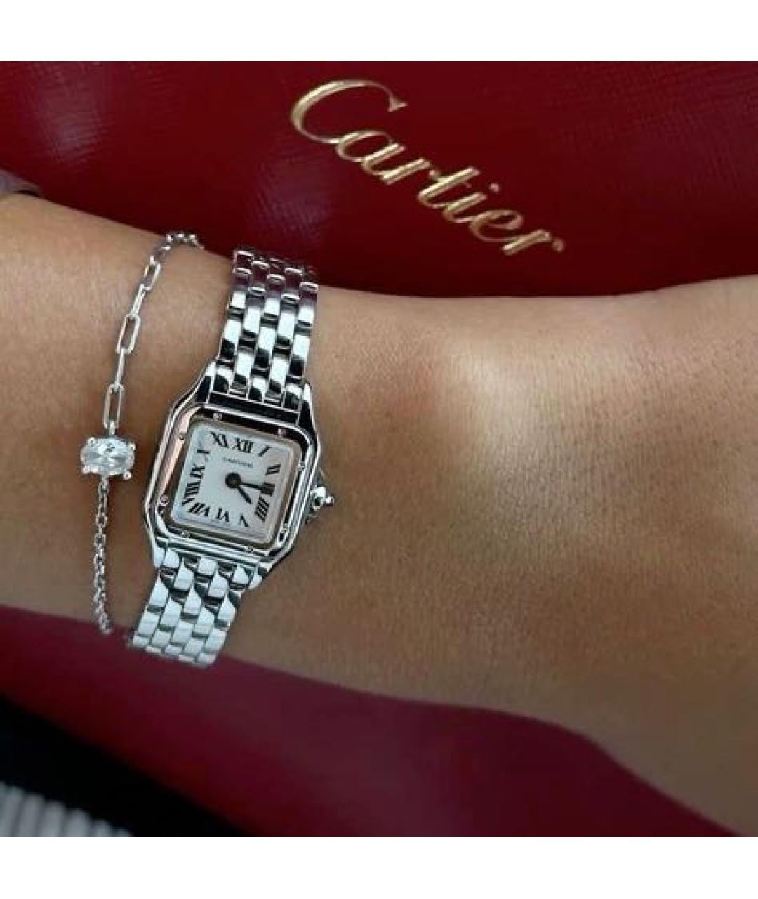 CARTIER Серебряные часы, фото 4