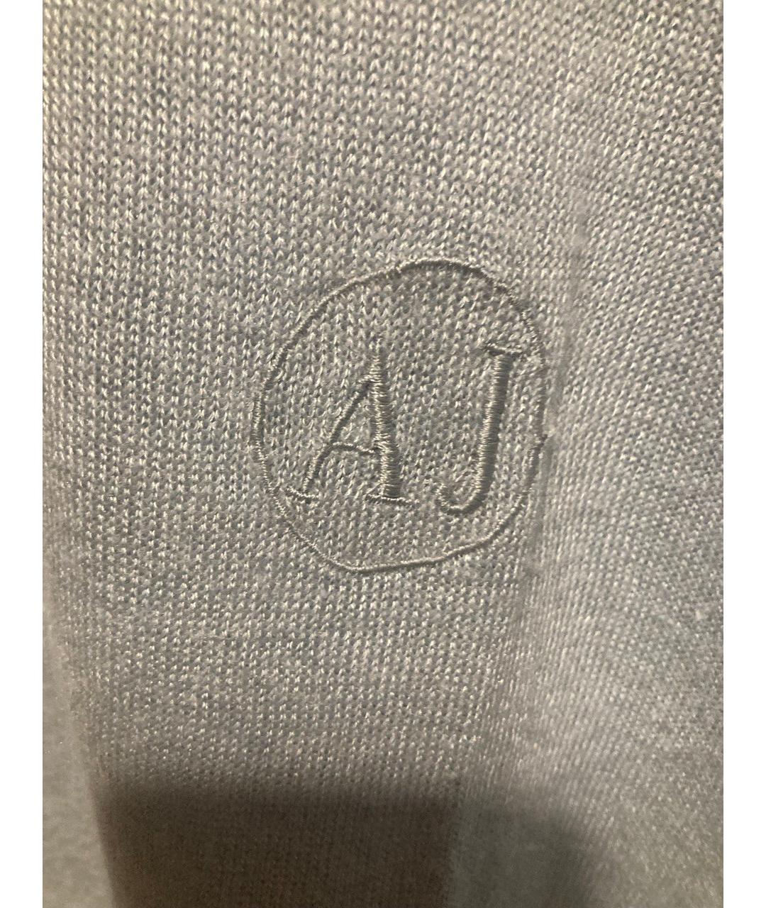 ARMANI JEANS Голубая футболка, фото 4
