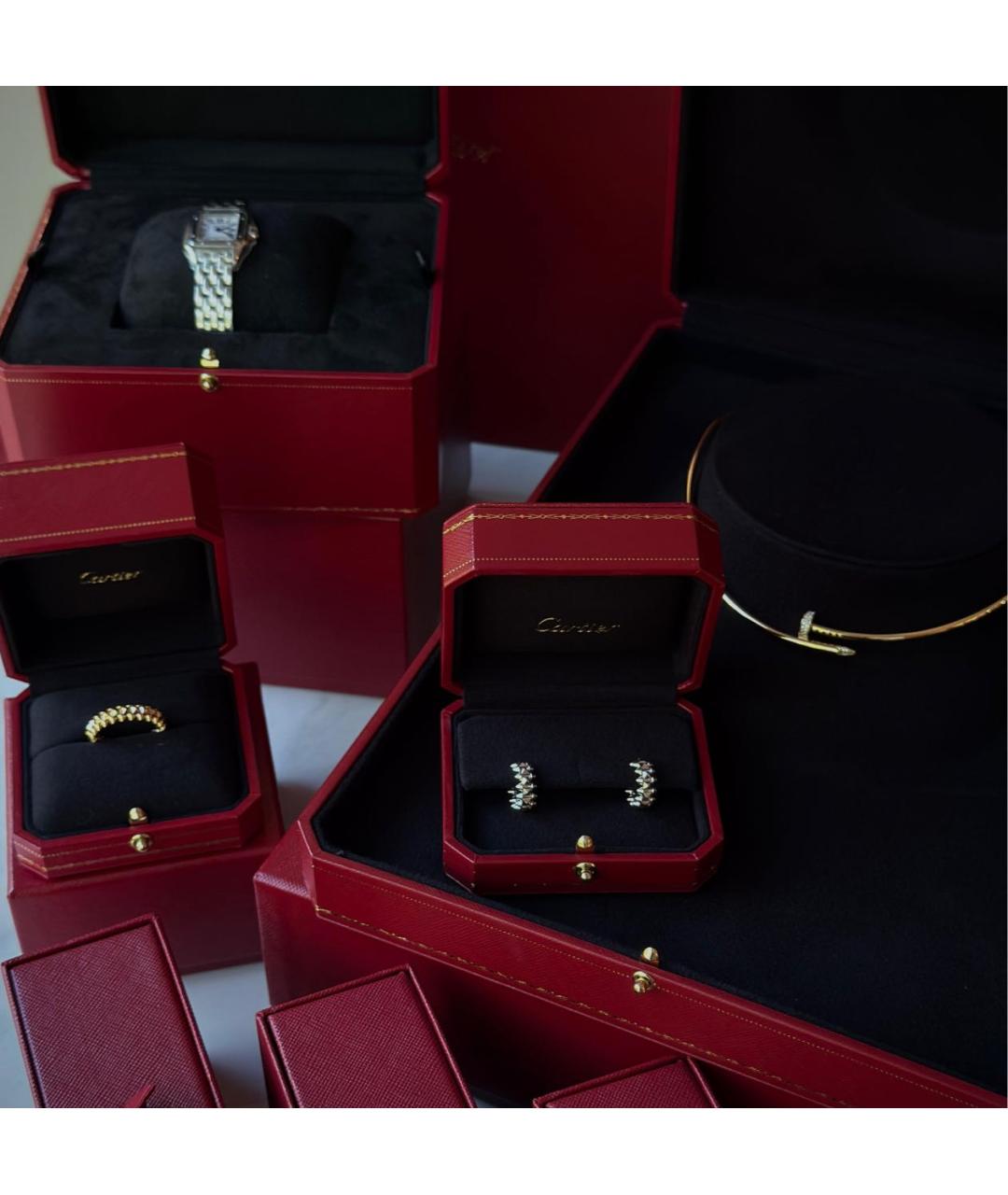 CARTIER Серебряные серьги из белого золота, фото 5