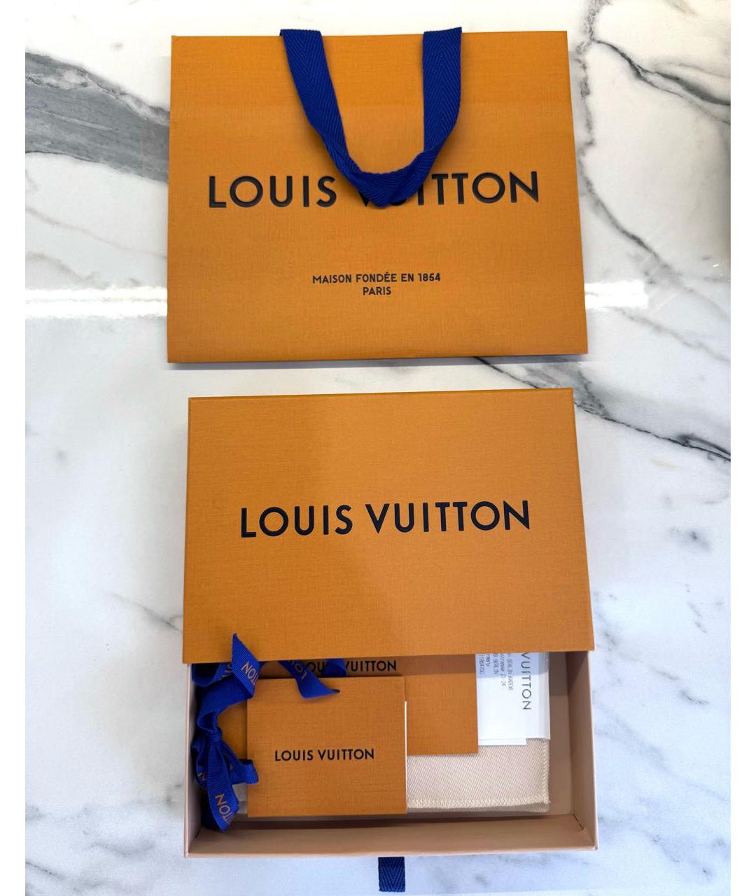LOUIS VUITTON Черный кардхолдер, фото 4