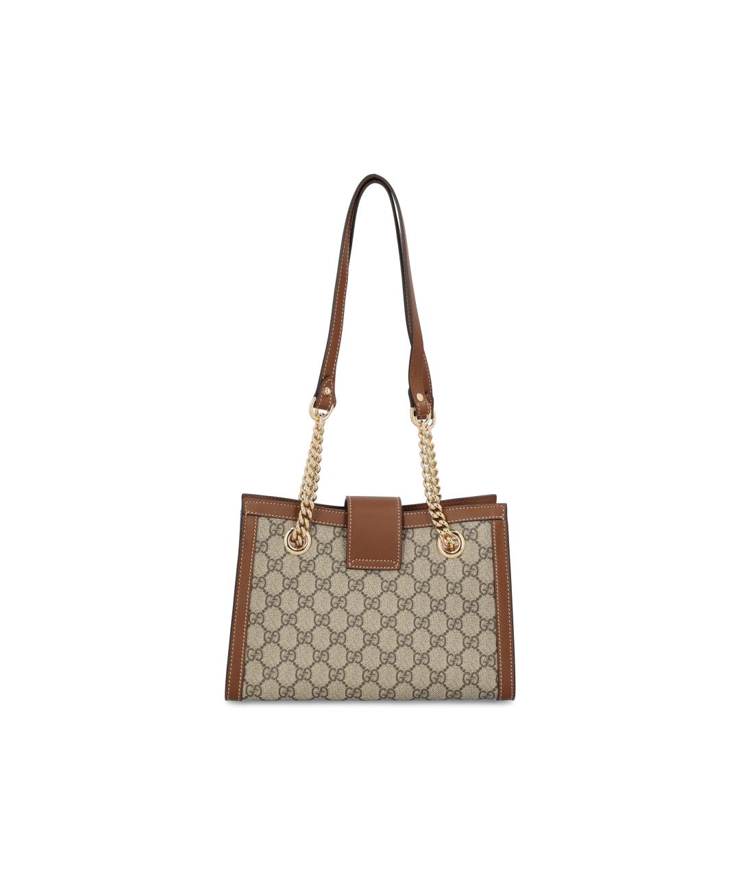GUCCI Бежевая сумка тоут, фото 4