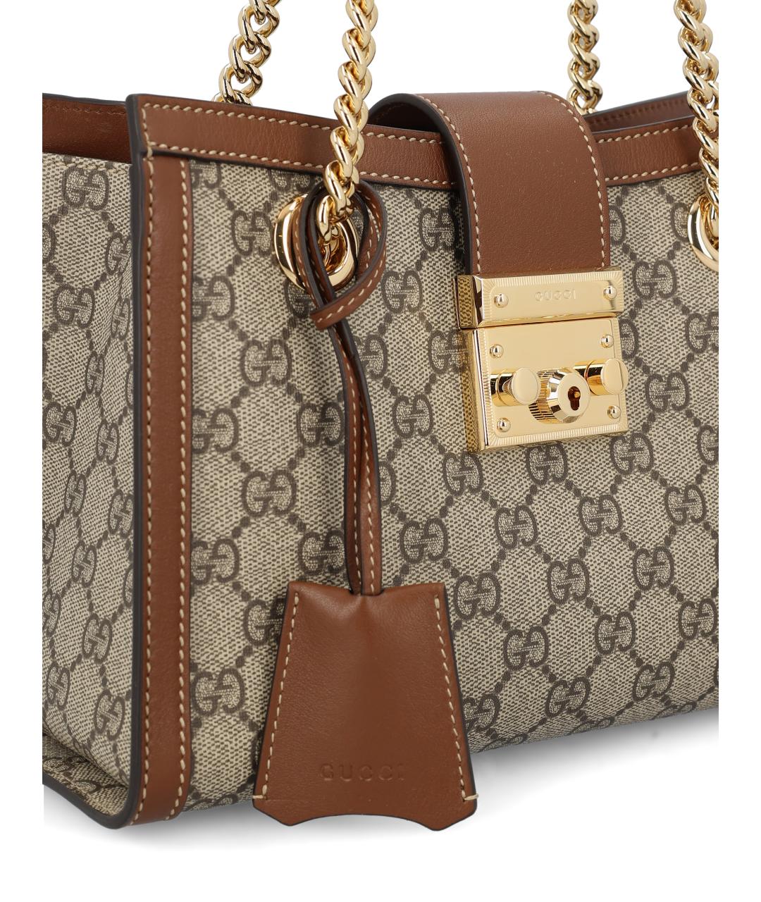GUCCI Бежевая сумка тоут, фото 3
