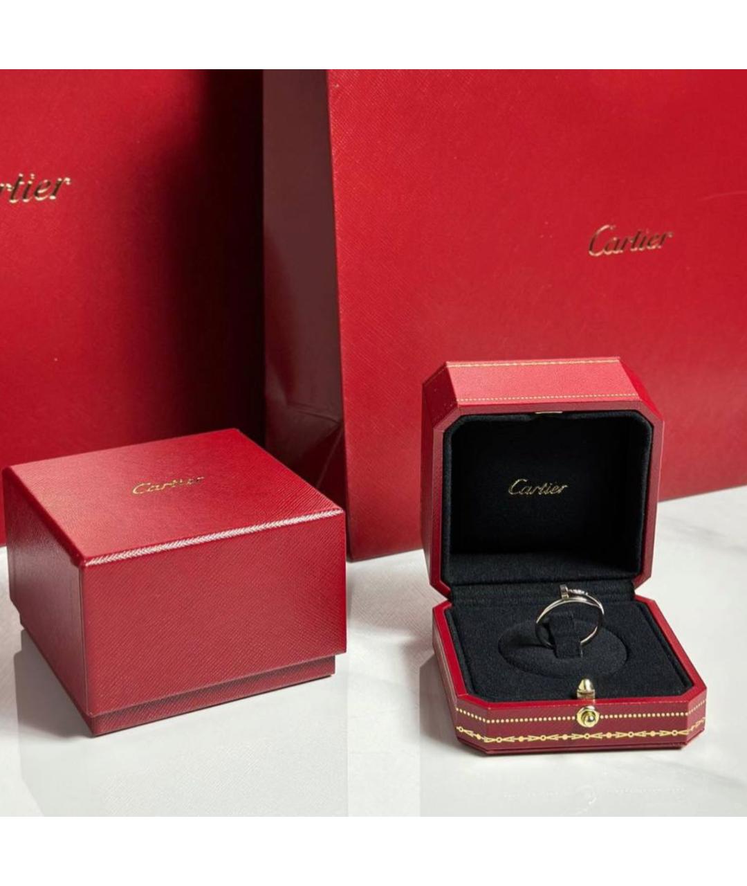 CARTIER Белое кольцо из белого золота, фото 5