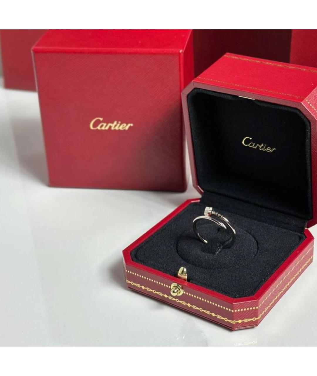 CARTIER Белое кольцо из белого золота, фото 3