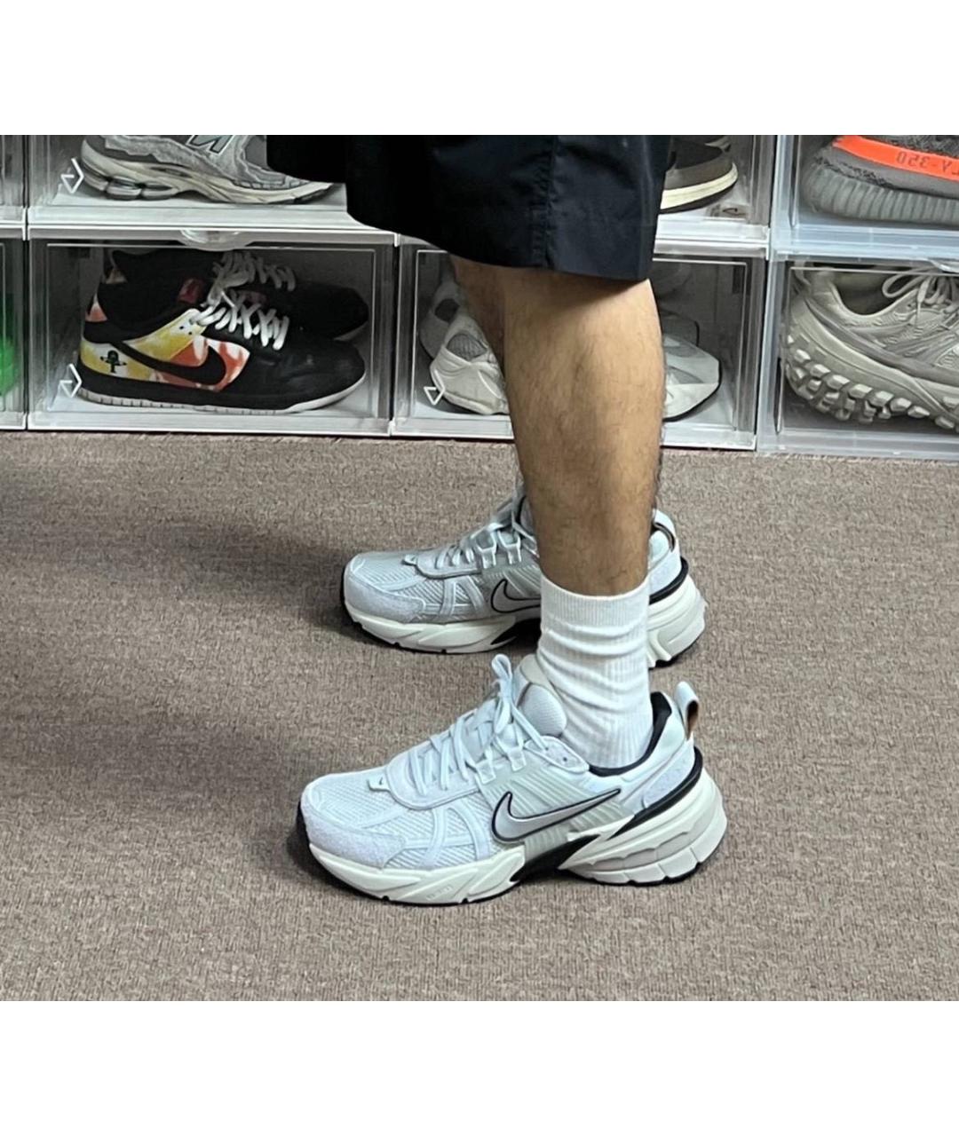 NIKE Серые низкие кроссовки / кеды, фото 3