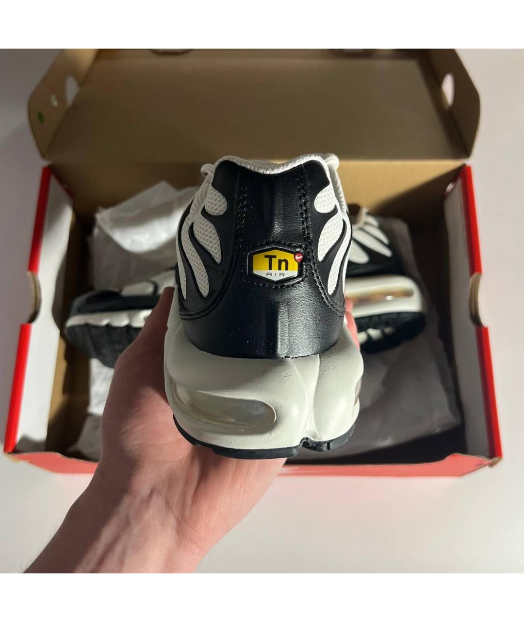 NIKE Белые синтетические низкие кроссовки / кеды, фото 6