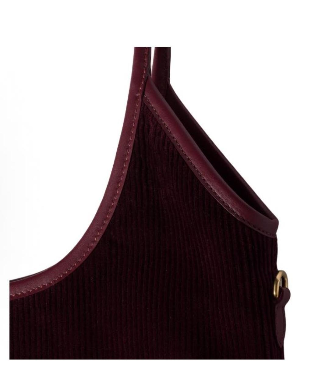 MIU MIU Бордовая сумка тоут, фото 4