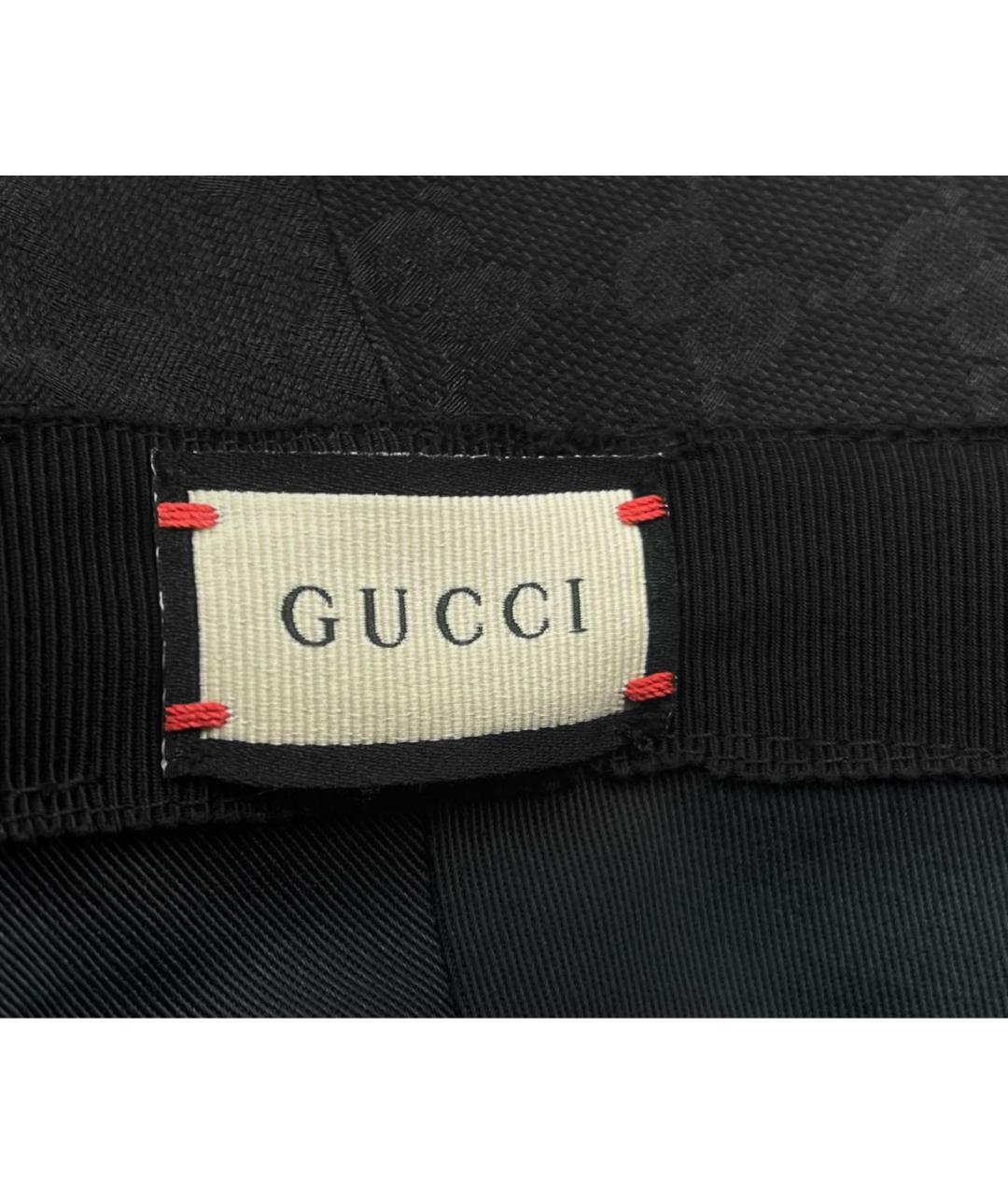 GUCCI Черная шляпа, фото 5
