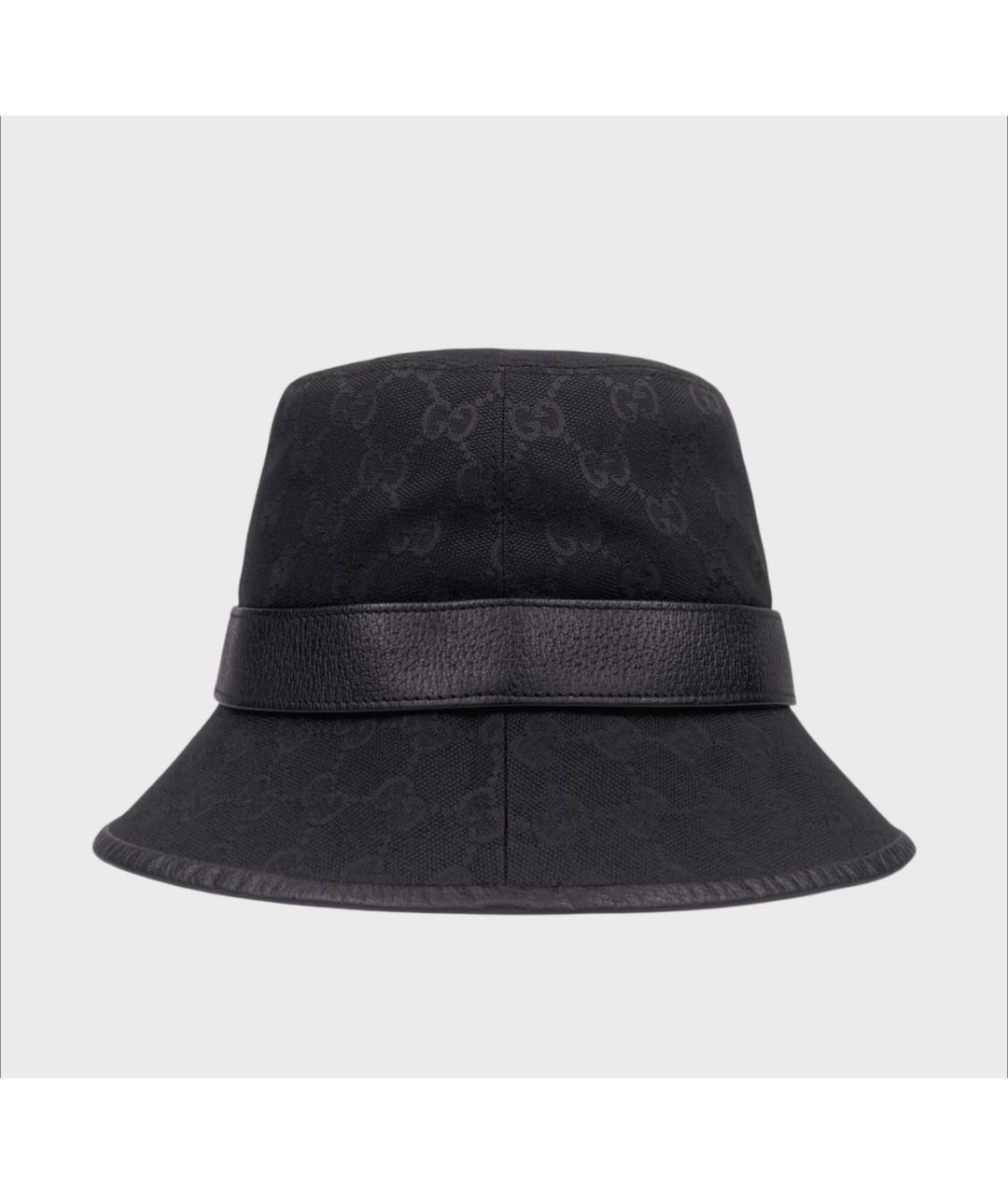 GUCCI Черная шляпа, фото 2