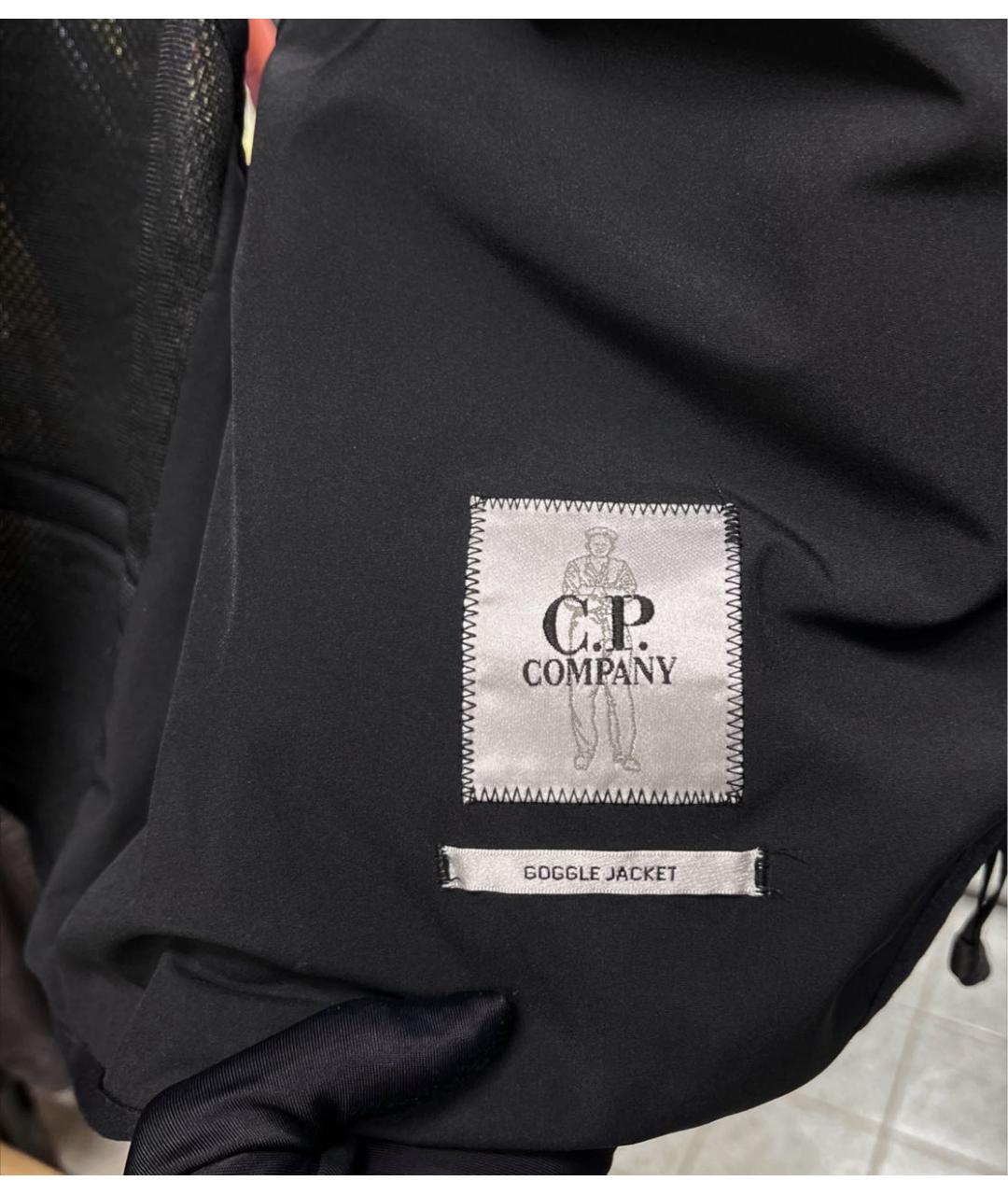 CP COMPANY Черный полиэстеровый жилет, фото 7
