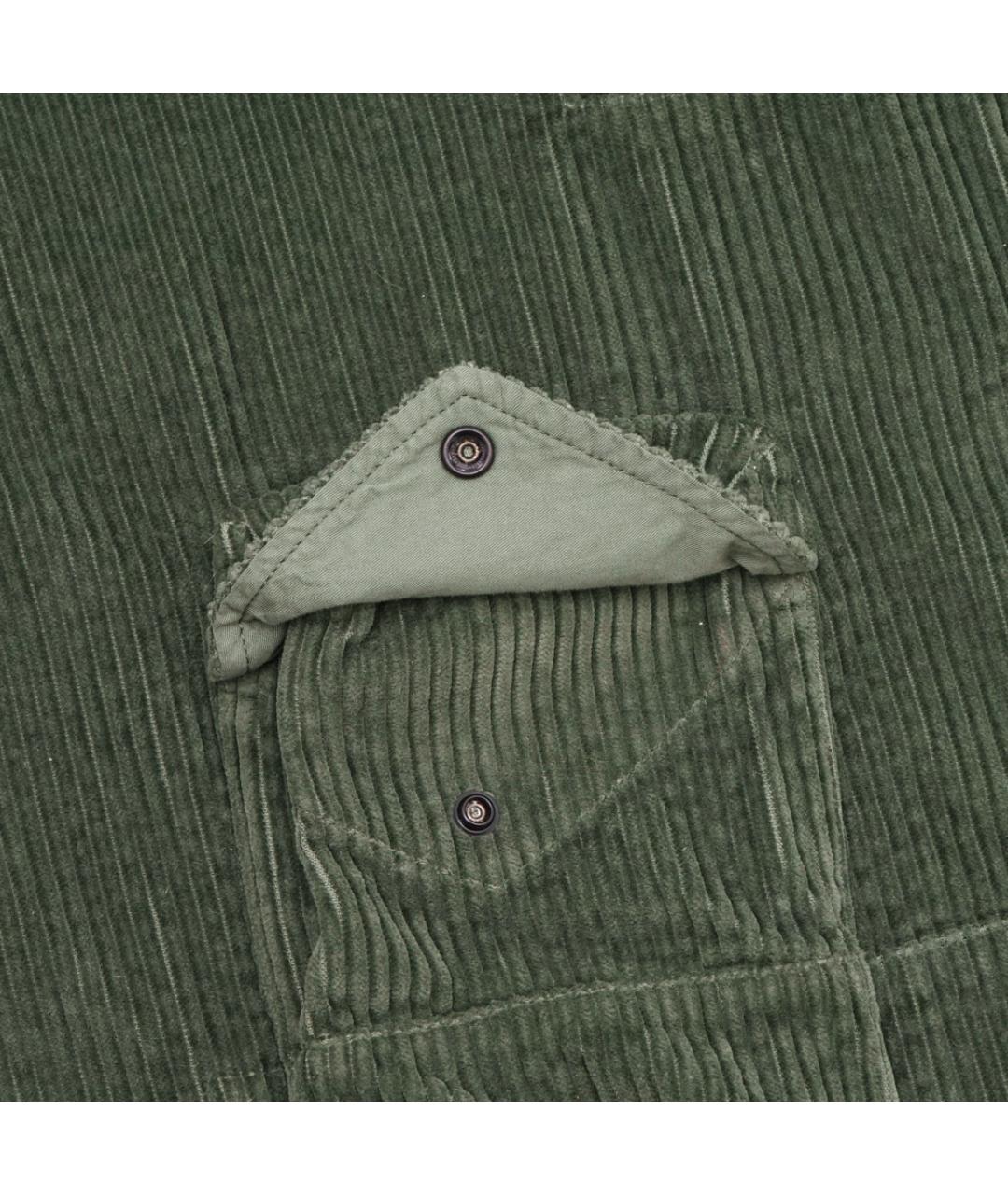 STONE ISLAND Хаки хлопковая куртка, фото 4