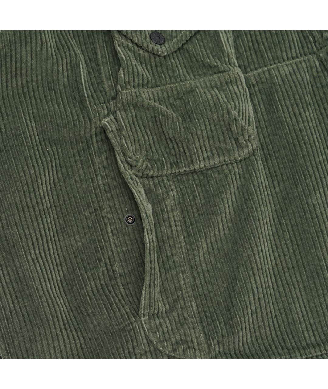 STONE ISLAND Хаки хлопковая куртка, фото 8