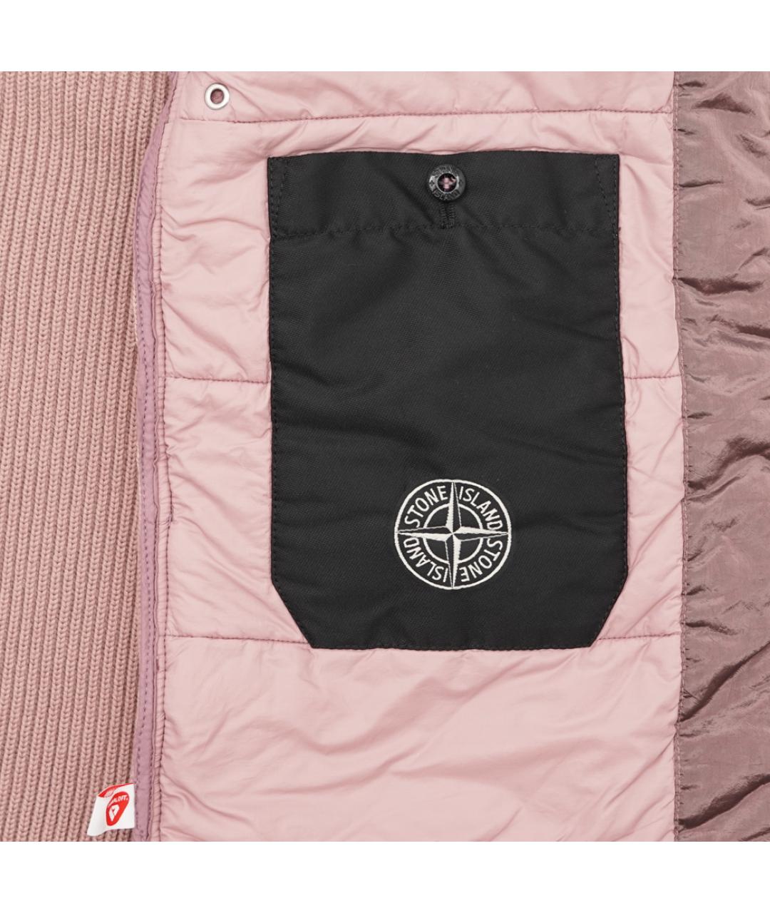 STONE ISLAND Розовая куртка, фото 6