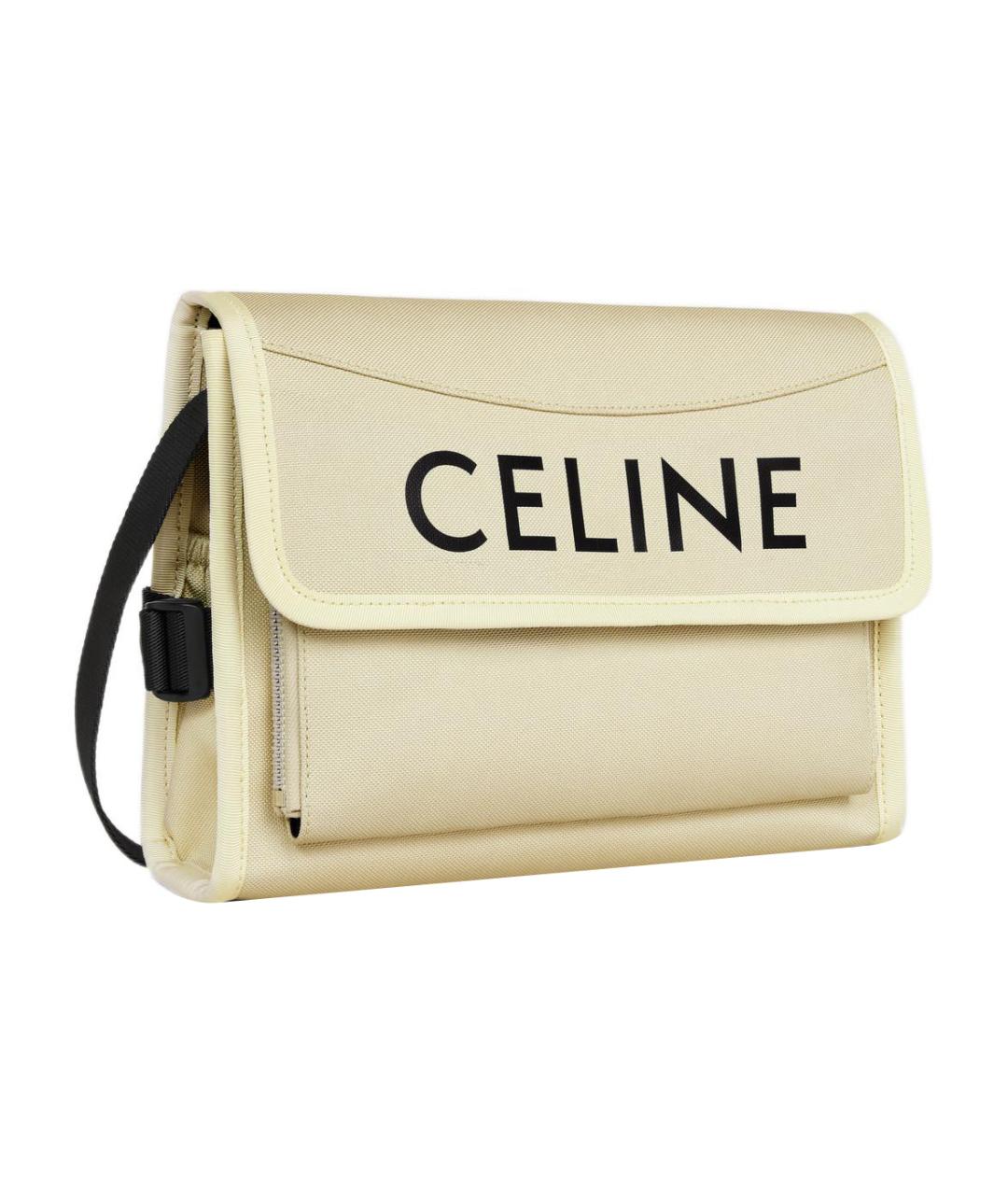 CELINE Бежевая сумка на плечо, фото 2
