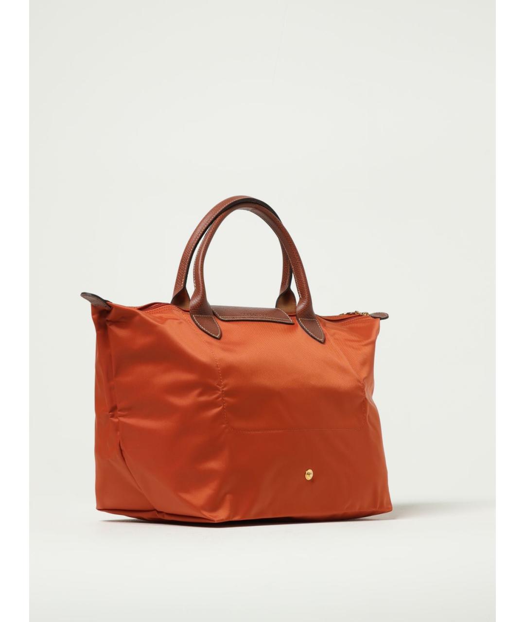 LONGCHAMP Оранжевая сумка тоут, фото 2