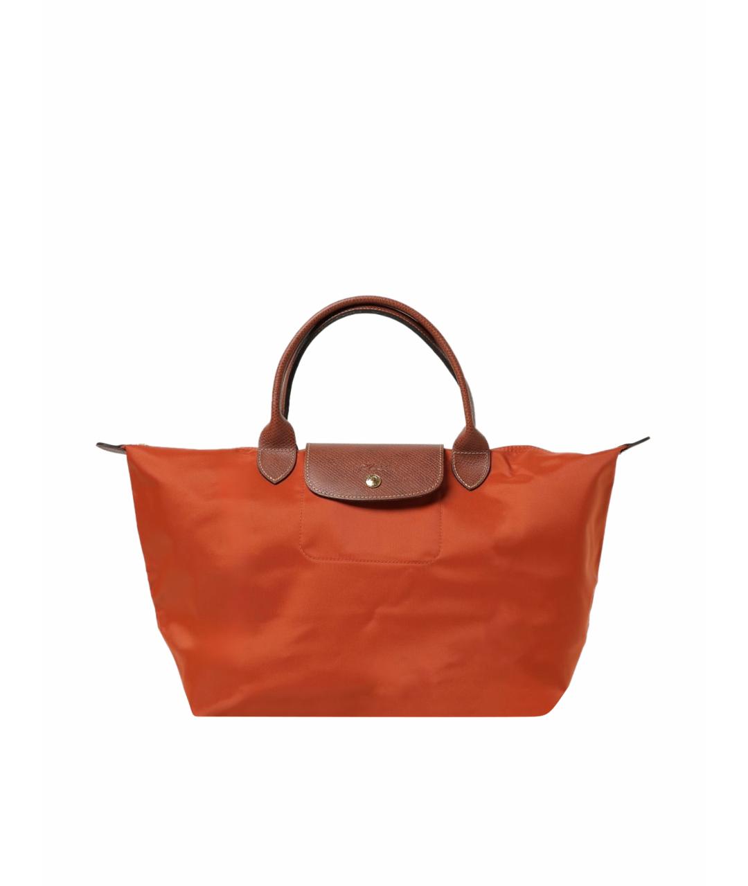 LONGCHAMP Оранжевая сумка тоут, фото 1