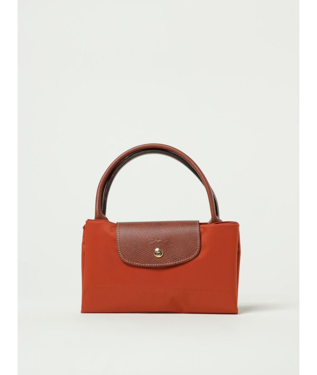 LONGCHAMP Оранжевая сумка тоут, фото 4
