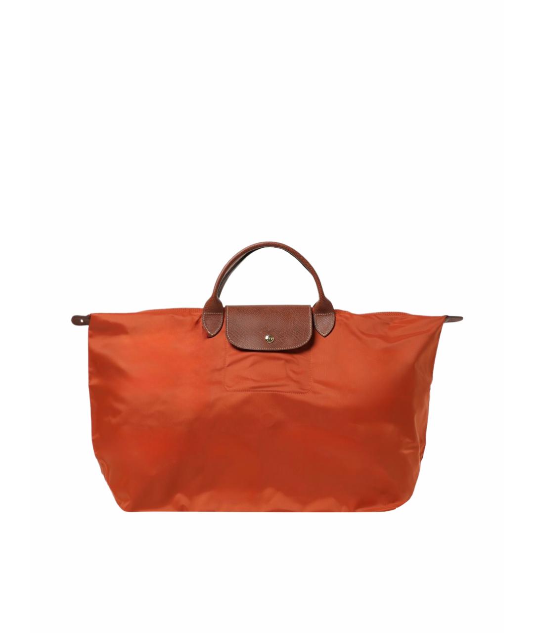 LONGCHAMP Оранжевая синтетическая дорожная/спортивная сумка, фото 1