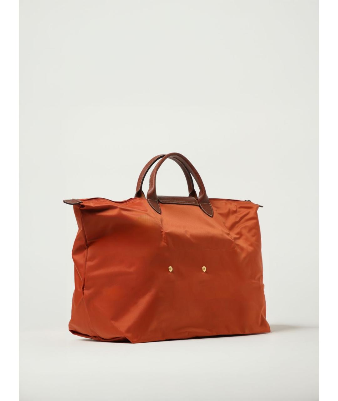 LONGCHAMP Оранжевая синтетическая дорожная/спортивная сумка, фото 2