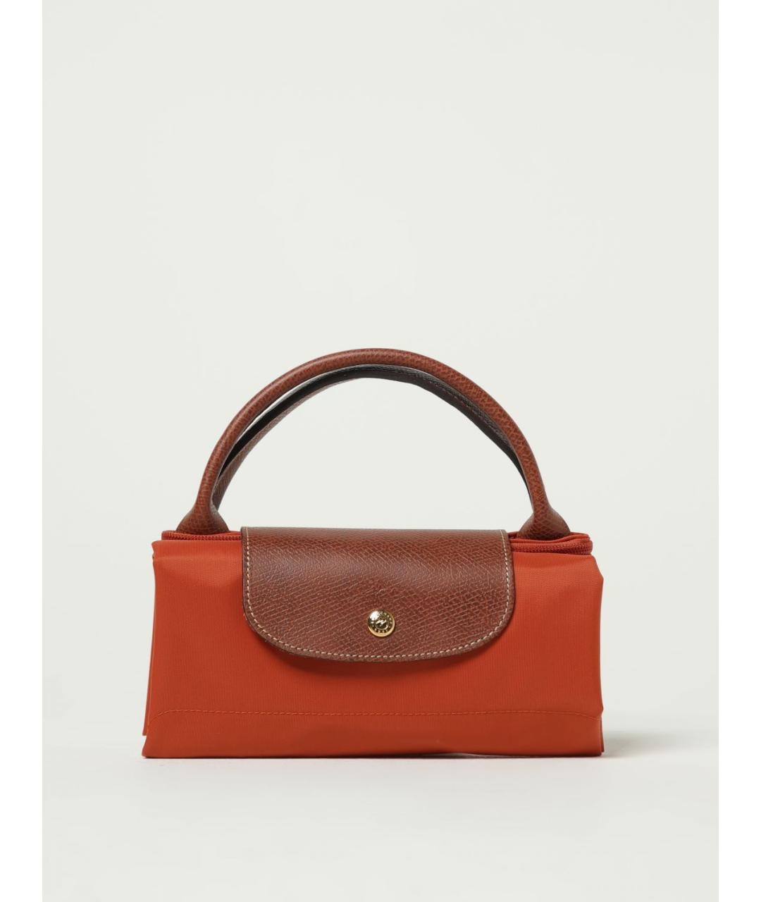 LONGCHAMP Оранжевая синтетическая дорожная/спортивная сумка, фото 4