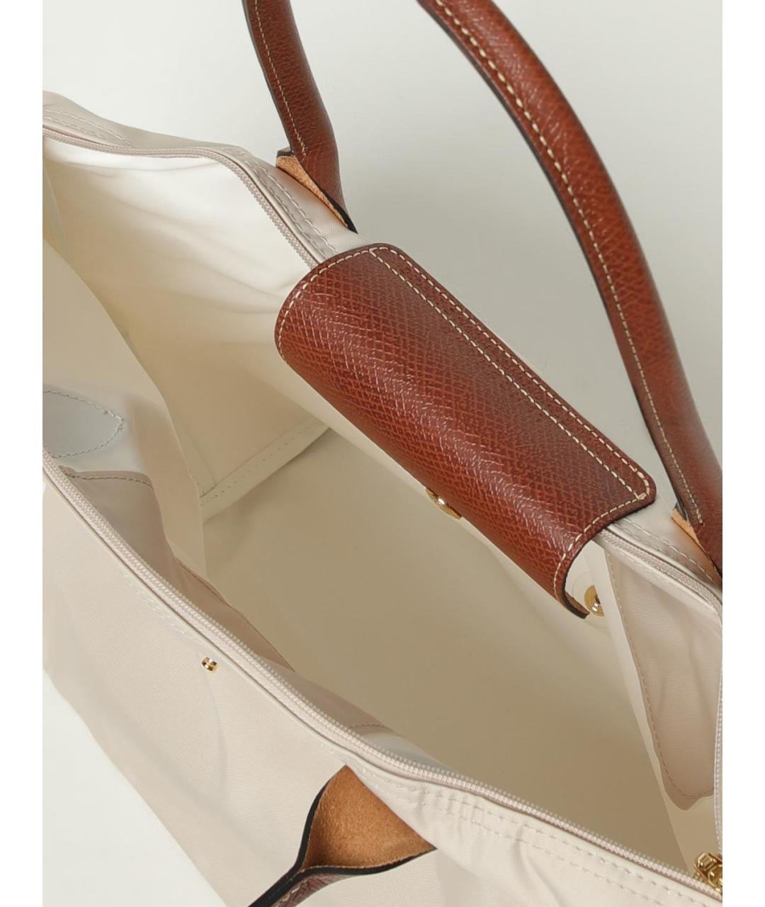 LONGCHAMP Белая сумка тоут, фото 3