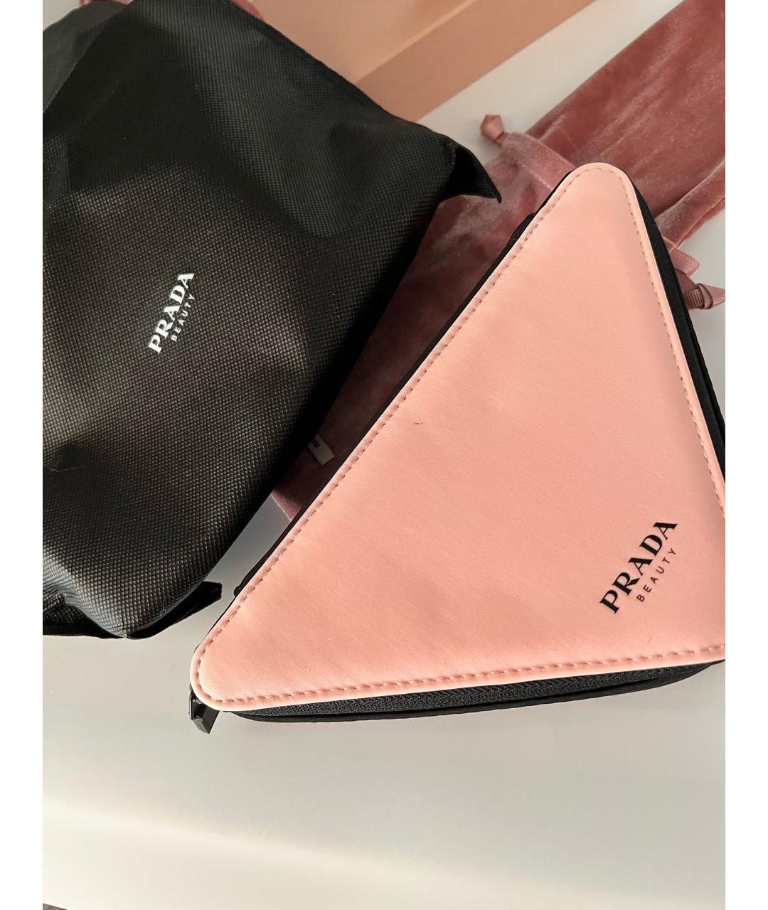 PRADA Розовая косметичка, фото 7