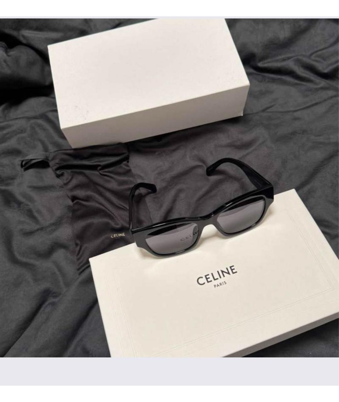 CELINE Черные солнцезащитные очки, фото 2
