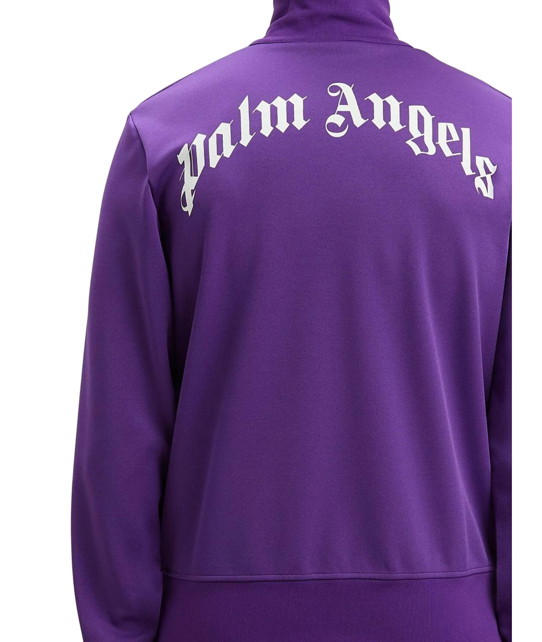 PALM ANGELS Фиолетовая полиэстеровая куртка, фото 3