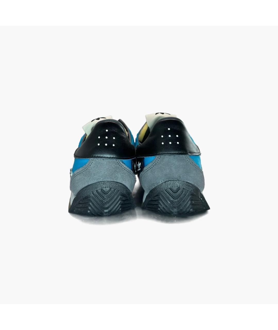 ADIDAS Синие низкие кроссовки / кеды, фото 3