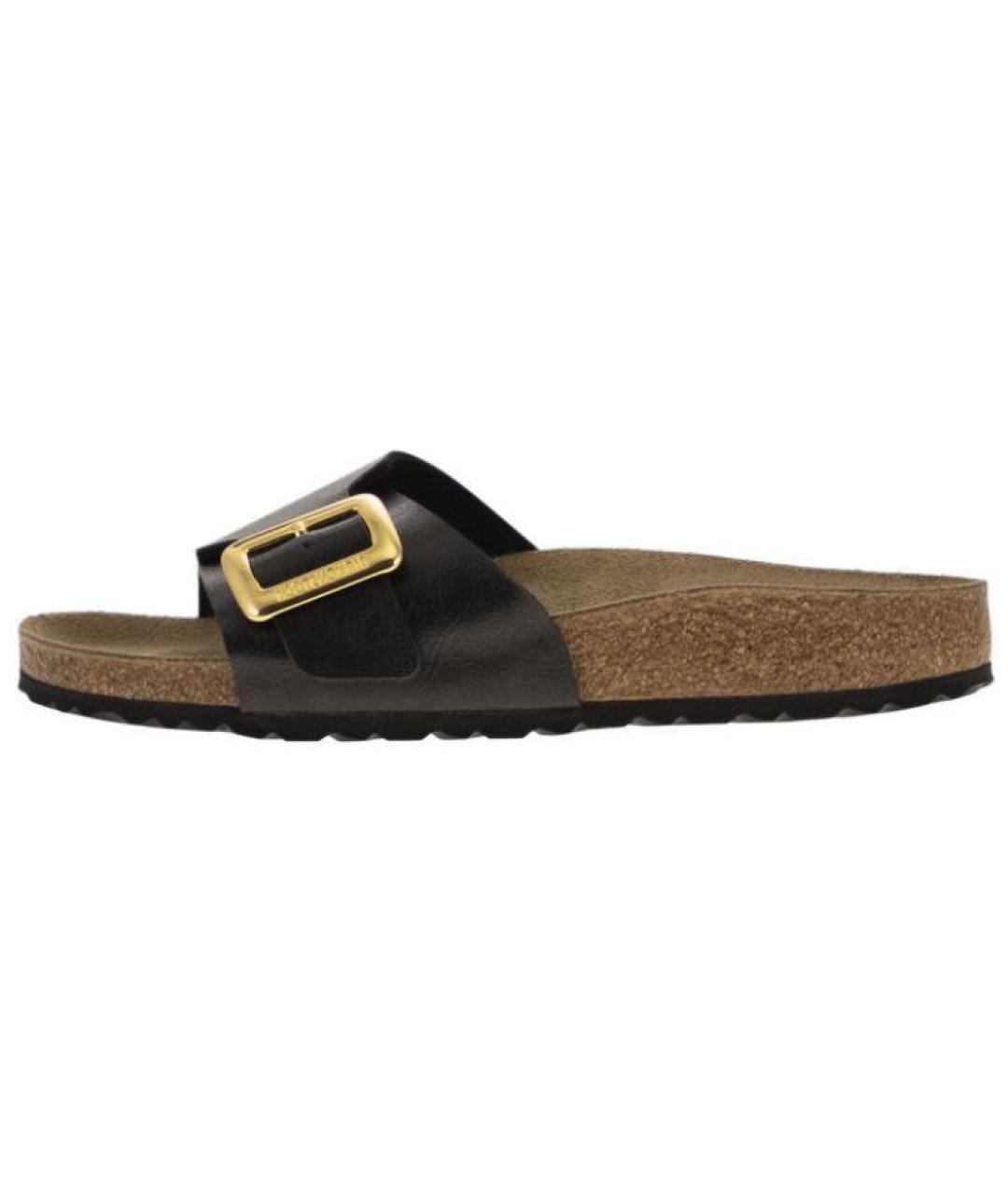 BIRKENSTOCK Черные шлепанцы, фото 5