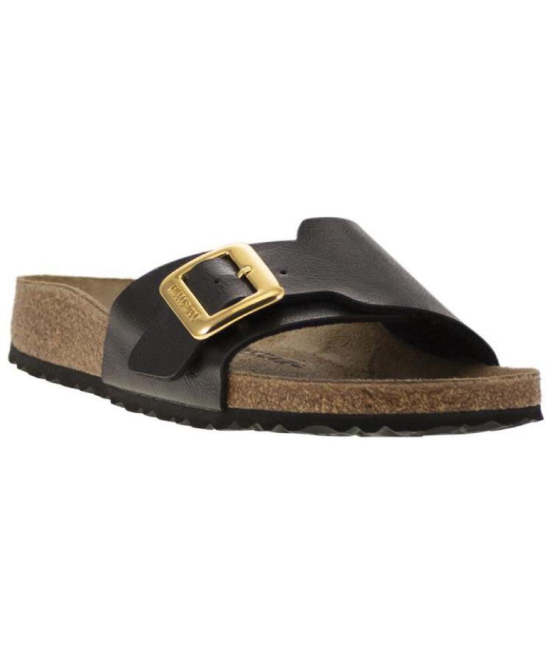 BIRKENSTOCK Черные шлепанцы, фото 3