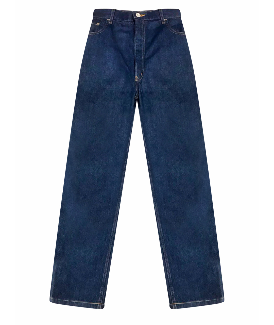 MOUSSY Темно-синие хлопковые прямые джинсы, фото 1