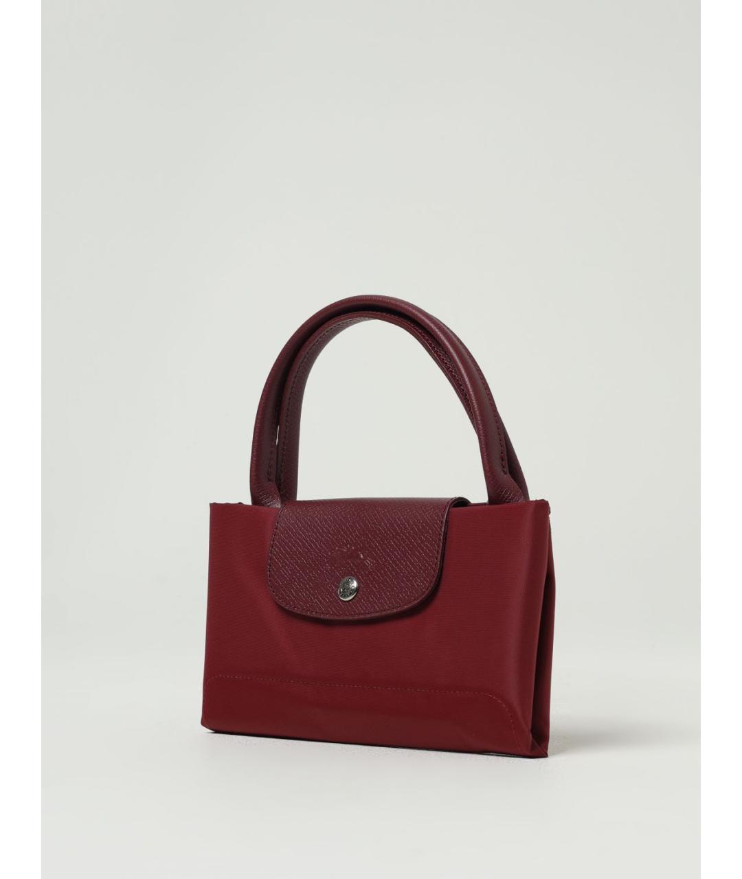 LONGCHAMP Бордовая сумка тоут, фото 4
