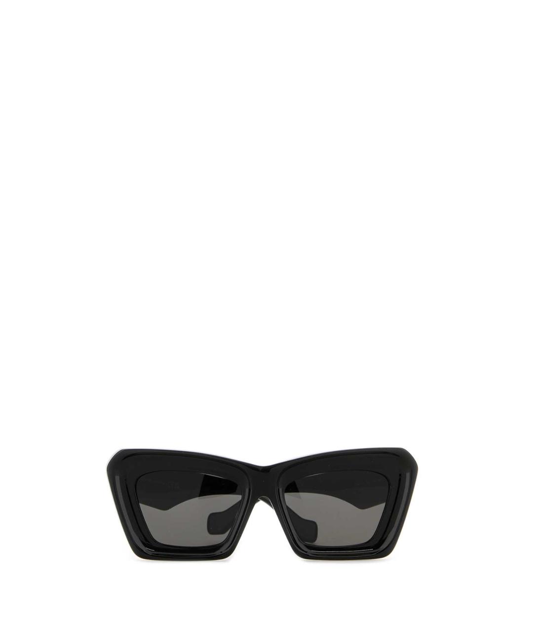 LOEWE Черные пластиковые солнцезащитные очки, фото 2