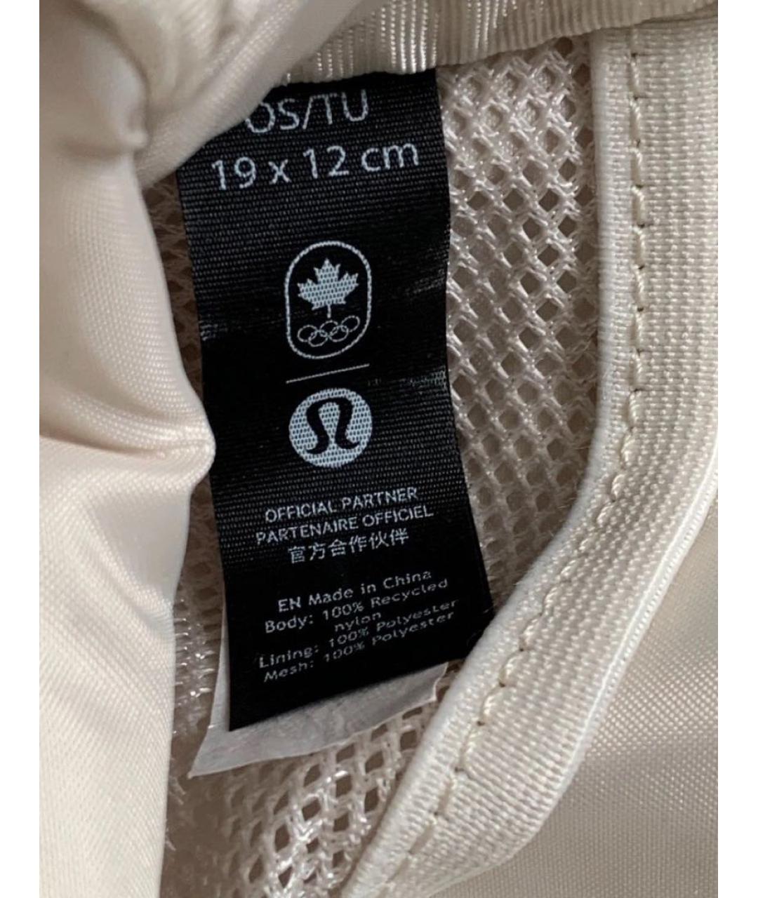 Lululemon Бежевая сумка через плечо, фото 5