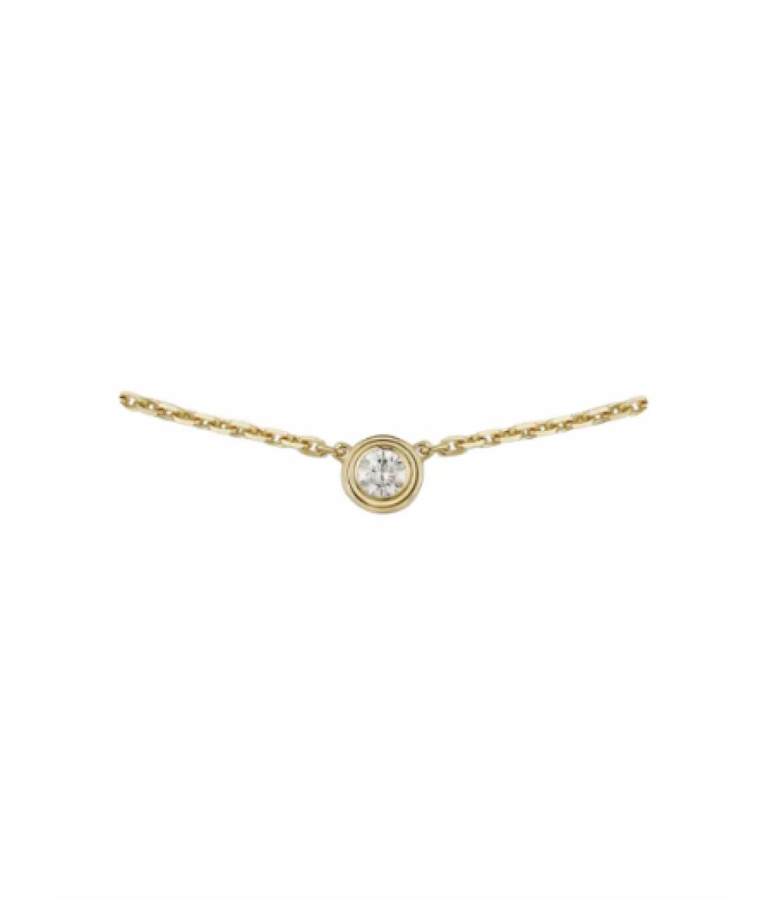 CARTIER Желтая подвеска из желтого золота, фото 1