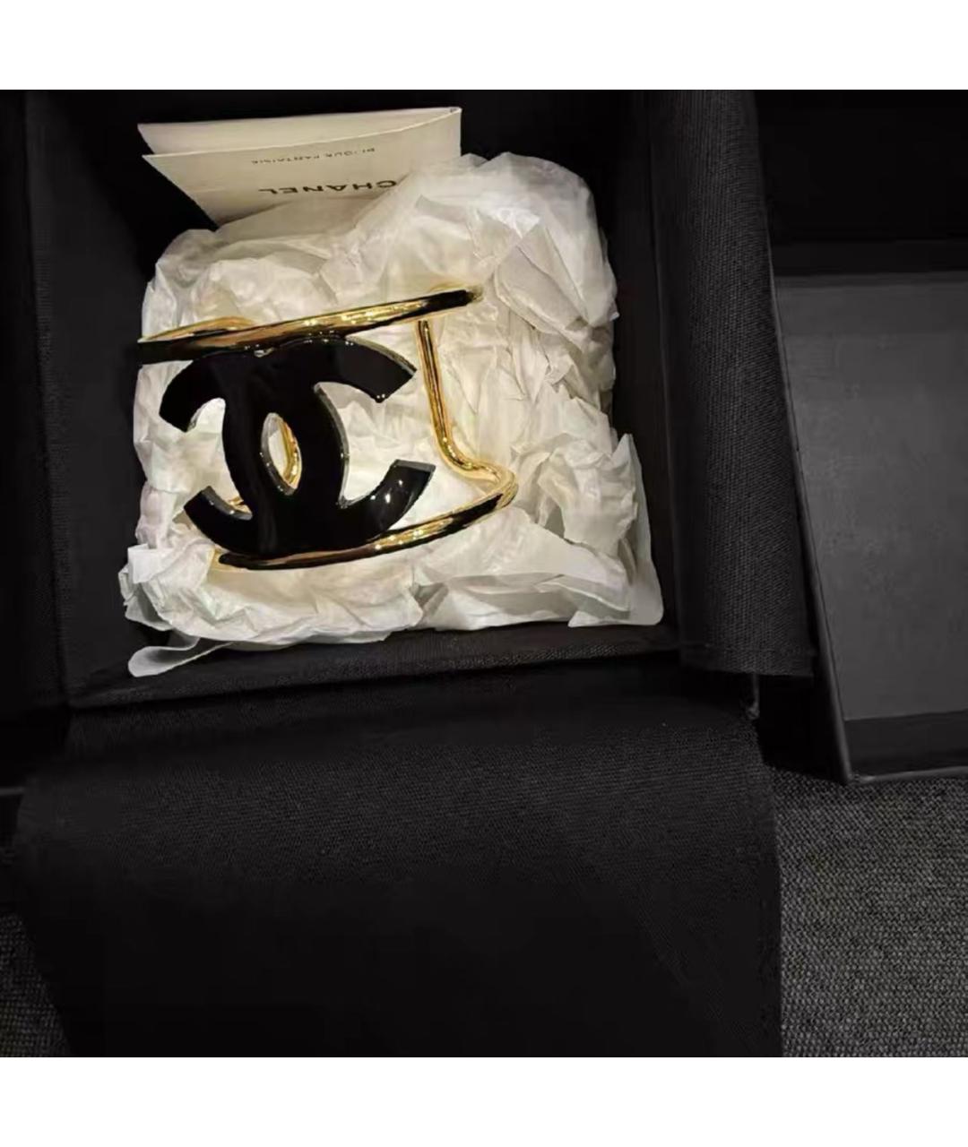 CHANEL Черный браслет, фото 3