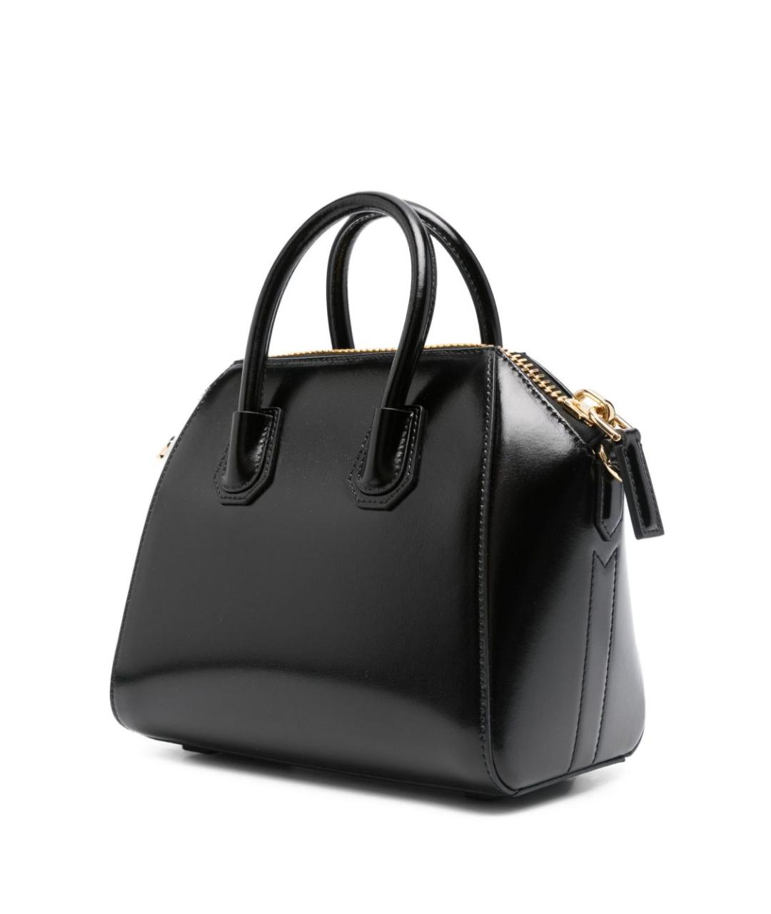 GIVENCHY Черная кожаная сумка тоут, фото 3