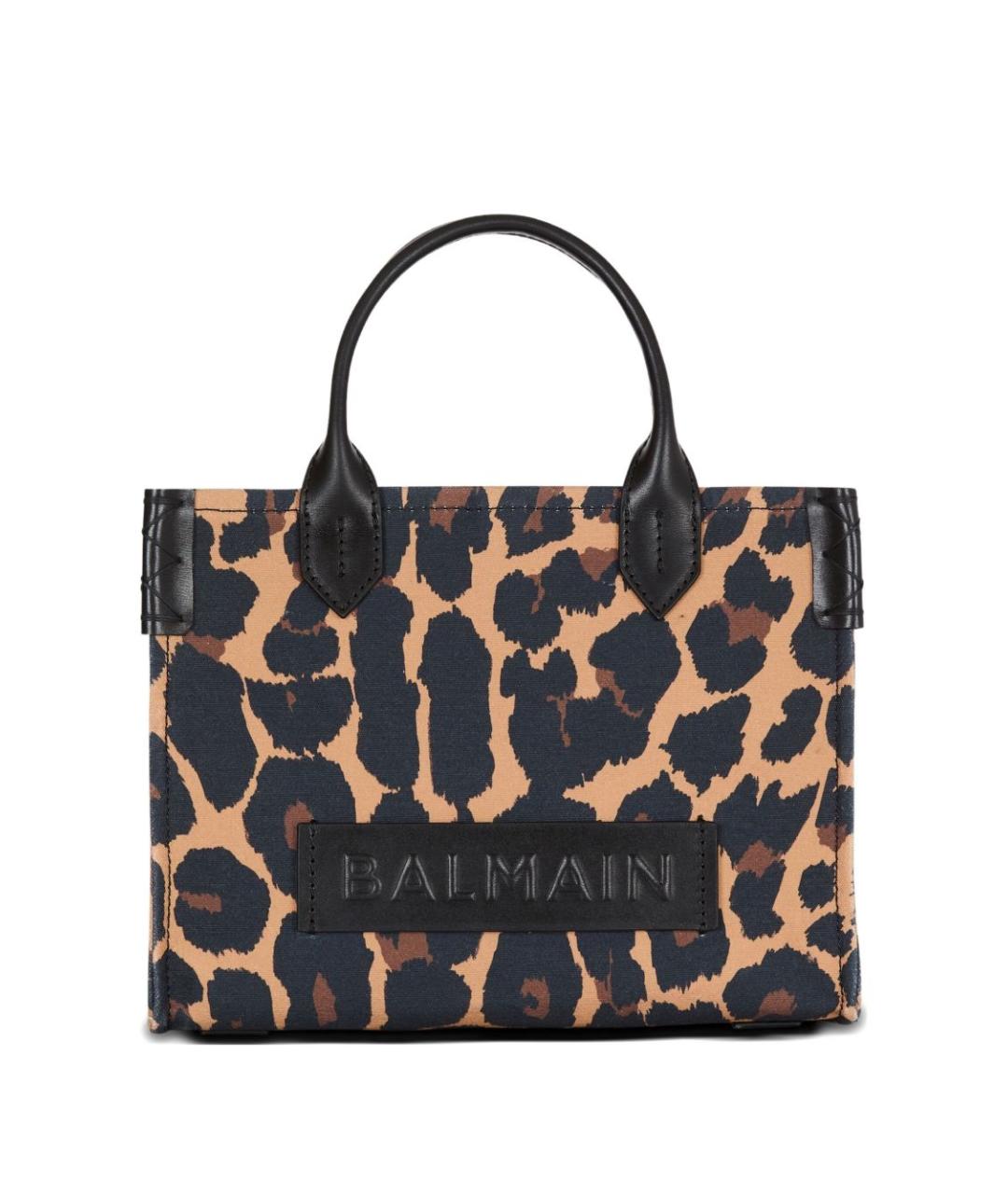 BALMAIN Коричневая сумка тоут, фото 1