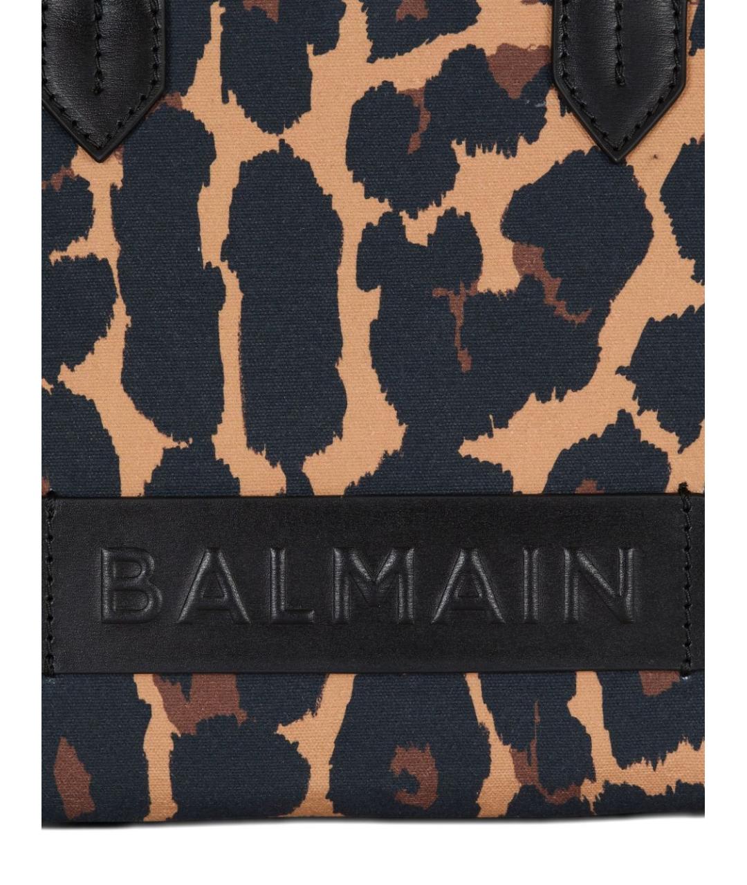 BALMAIN Коричневая сумка тоут, фото 6