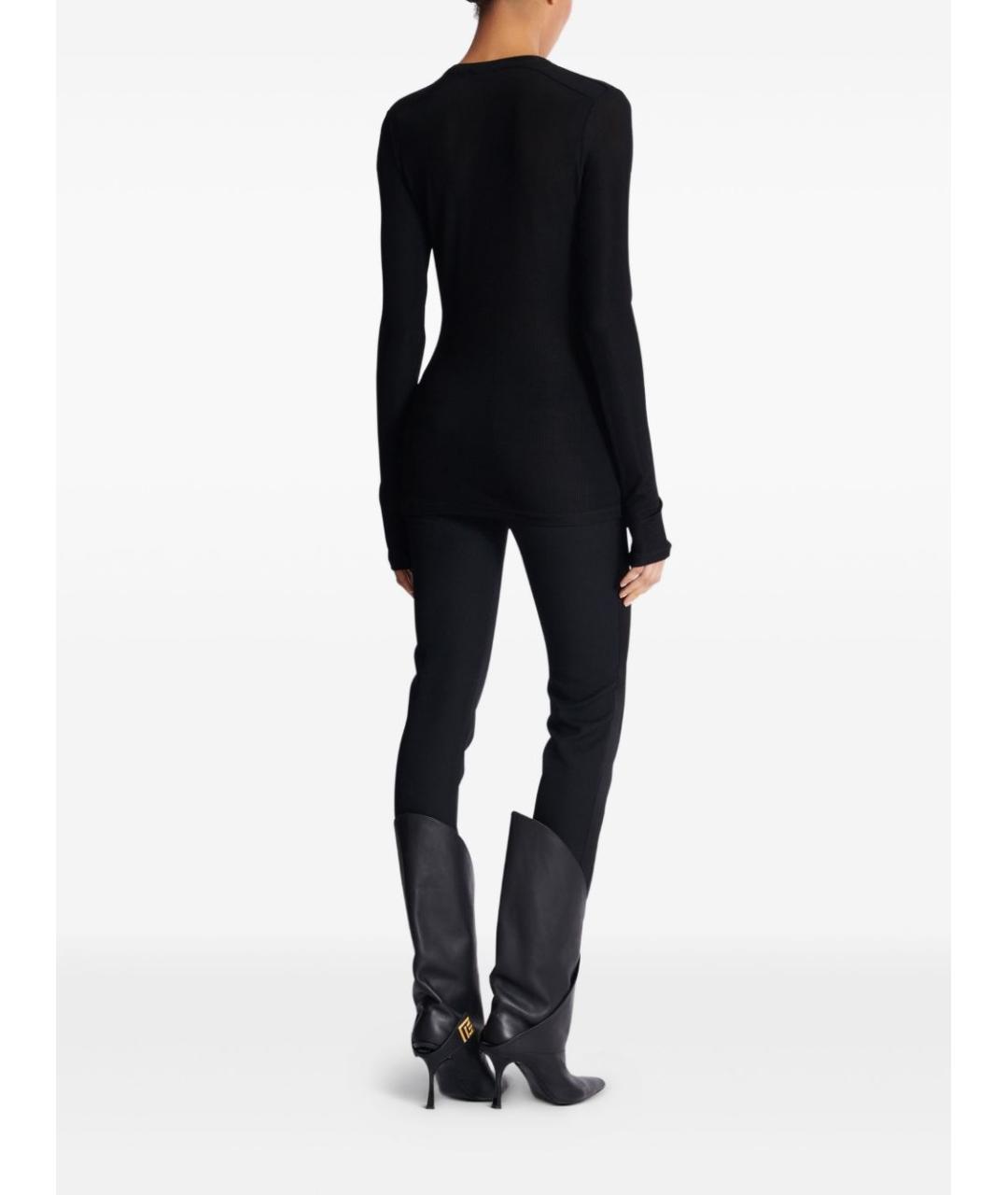 BALMAIN Черный джемпер / свитер, фото 4