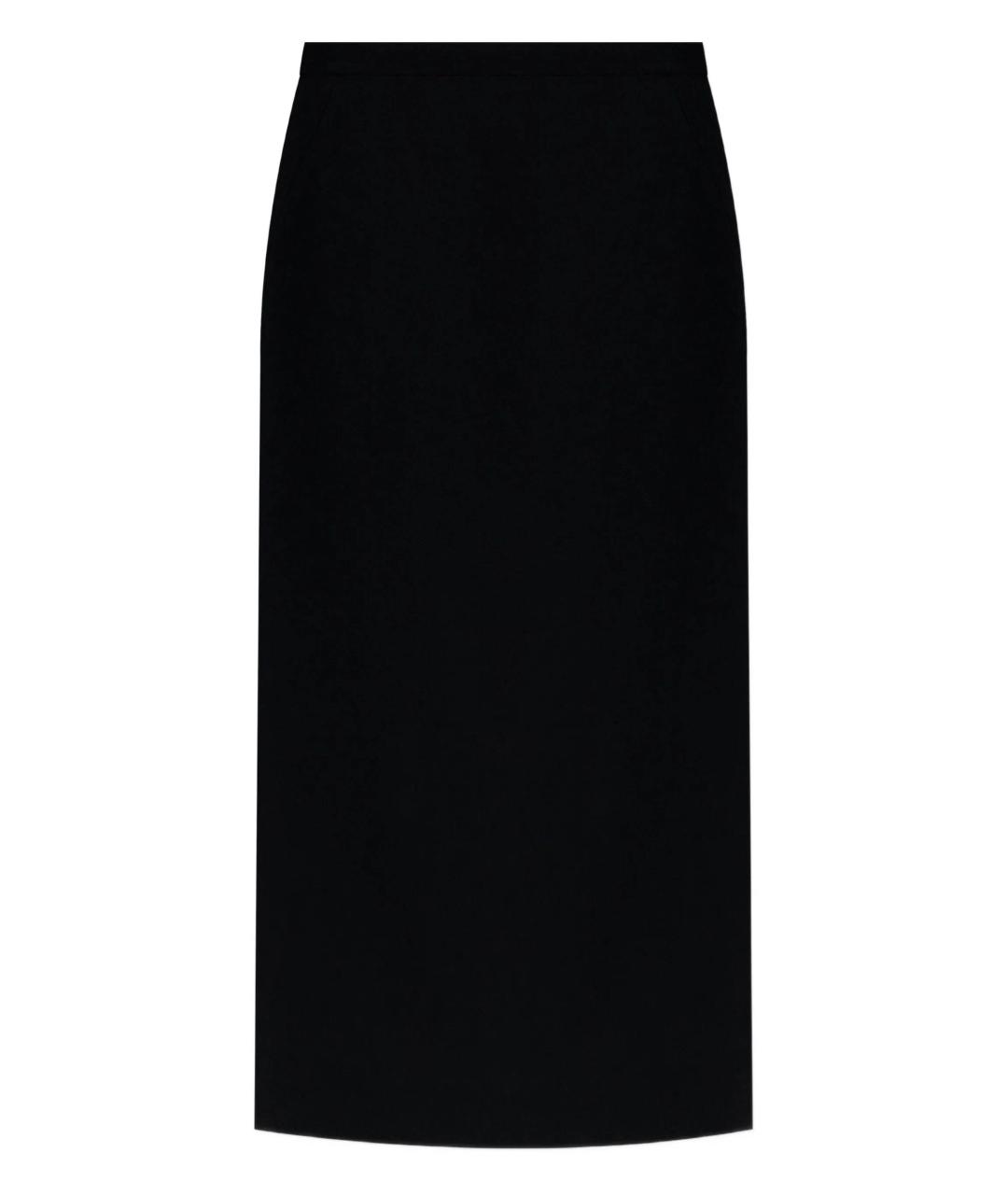 GIVENCHY Черная юбка миди, фото 1
