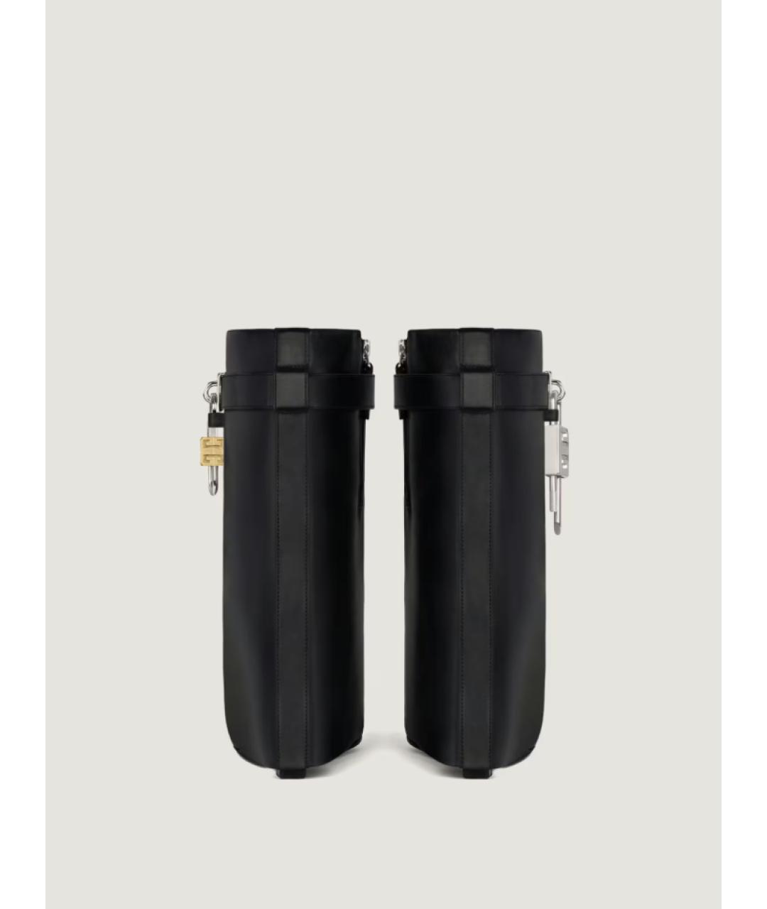 GIVENCHY Черные кожаные ботинки, фото 2