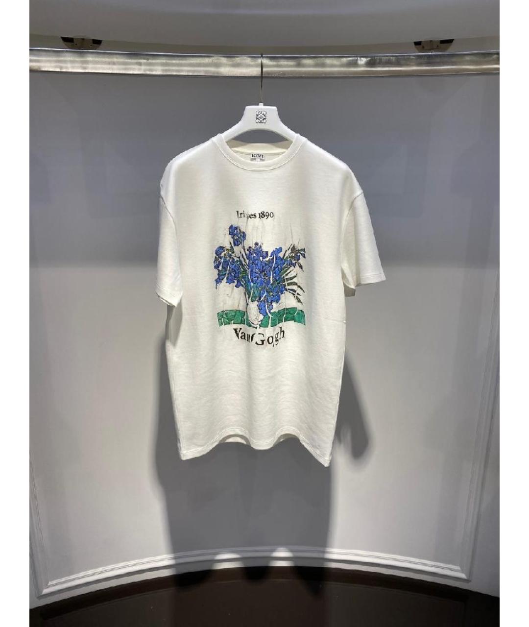 LOEWE Белая футболка, фото 2