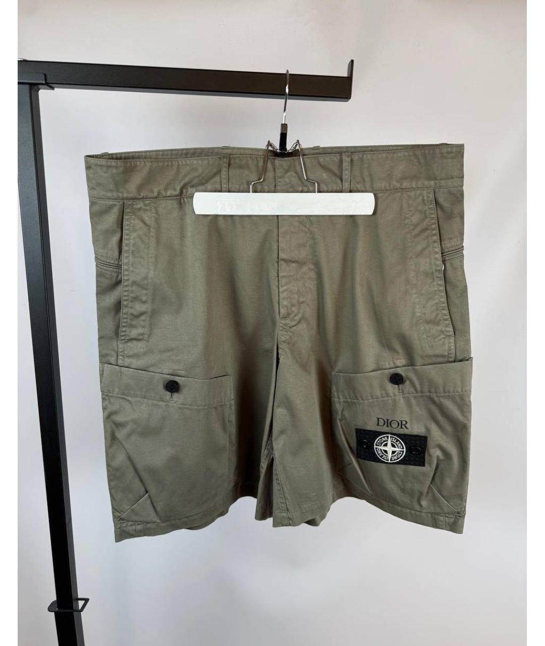 STONE ISLAND Серые шорты, фото 3
